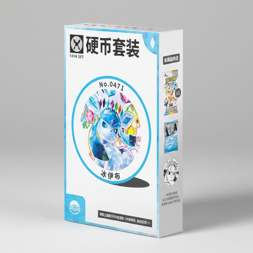 Pokemon TCG: Terastal Grand Crystal Gathering - Coin set