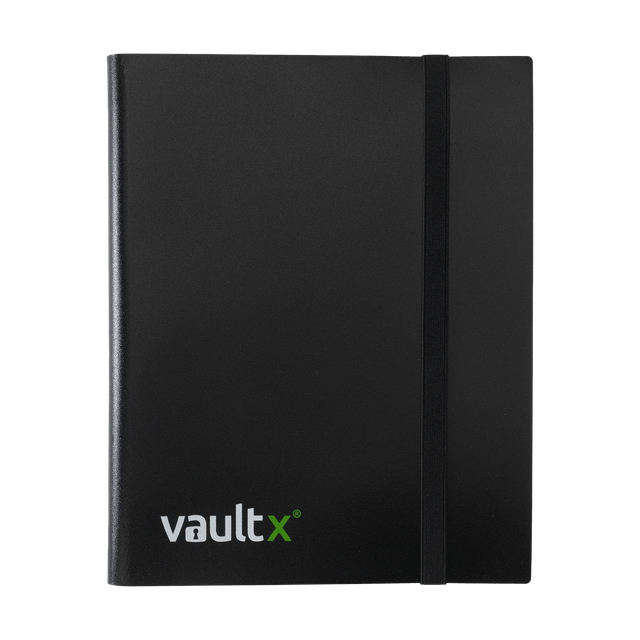 VaultX Standard Strap Binder 9-Pocket - Black