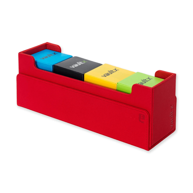 VaultX Exo-Tec Card Box 450+ - Red