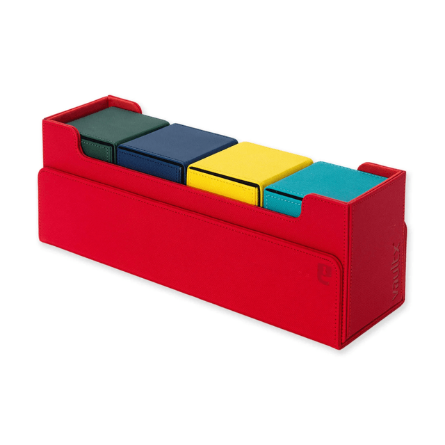 VaultX Exo-Tec Card Box 450+ - Red