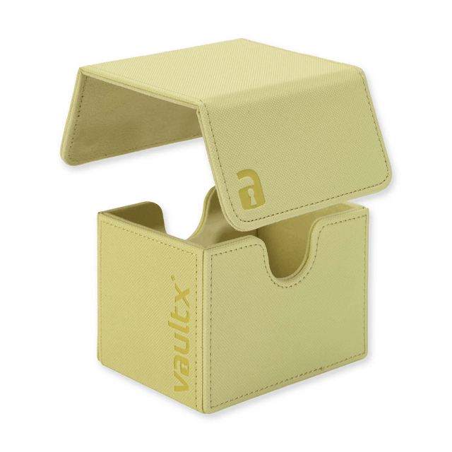 VaultX Exo-Tec Sideloading Deck Box 100+ - Pastel Yellow