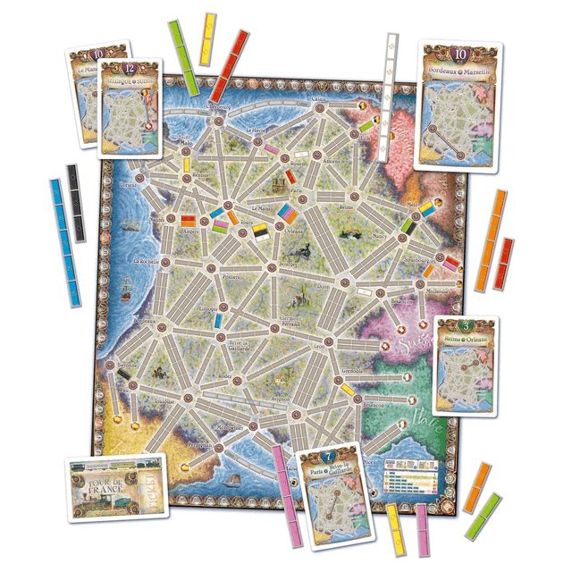 Ticket To Ride Map Collection: France & Old West