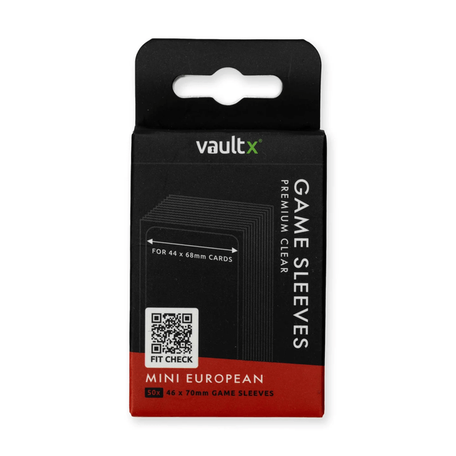 VaultX Mini European Board Game Sleeves