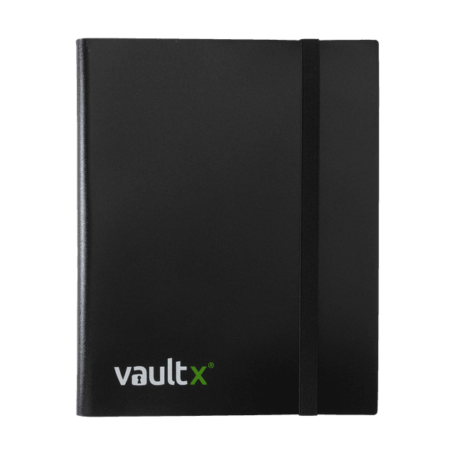 VaultX Standard Strap Binder 9-Pocket - Black