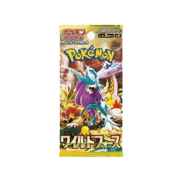 Pokemon TCG: Wild Force Japanese Booster Pack