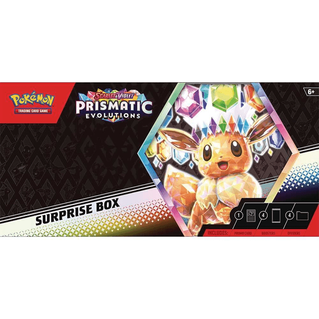 Pokemon TCG: Scarlet &amp; Violet 8.5 - Prismatic Evolutions – Surprise Box Collection