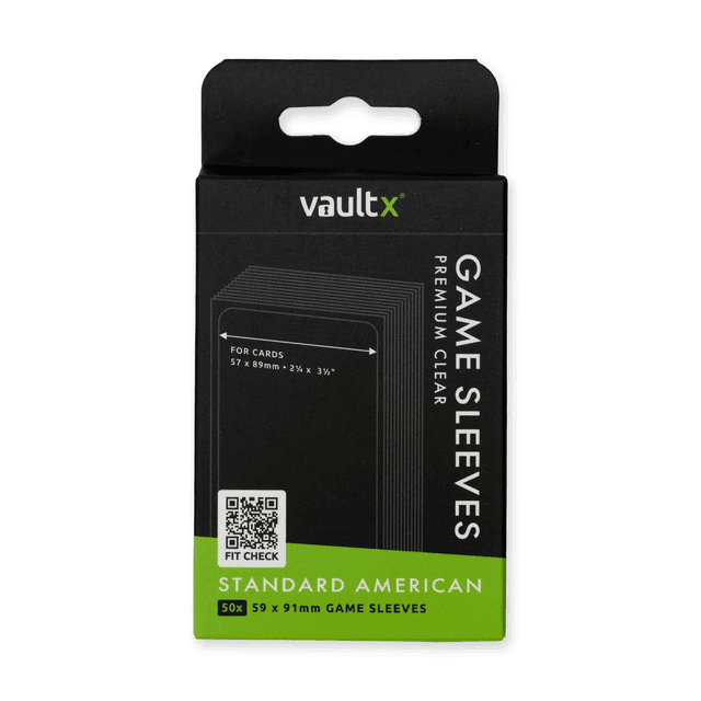 VaultX Standard American Board Game Sleeves