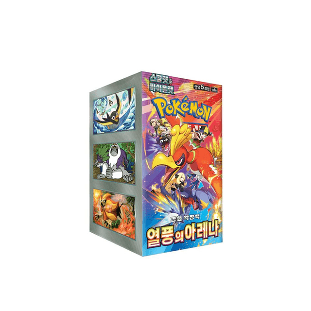 Pokemon TCG: Heatwave Arena Booster Box Korean