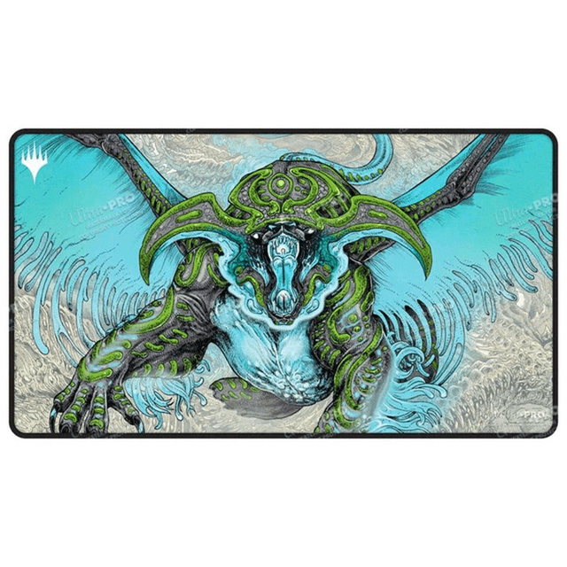 Magic: The Gathering - Return to Tarkir Black Stitched Playmat - Temur