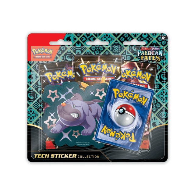 Pokemon TCG: Paldean Fates Tech Sticker Collection