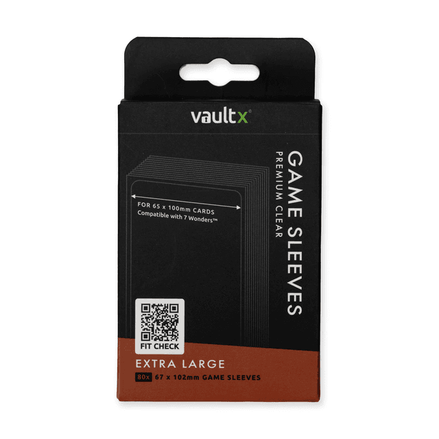 VaultX Extra Large (7 Wonders) Board Game Sleeves