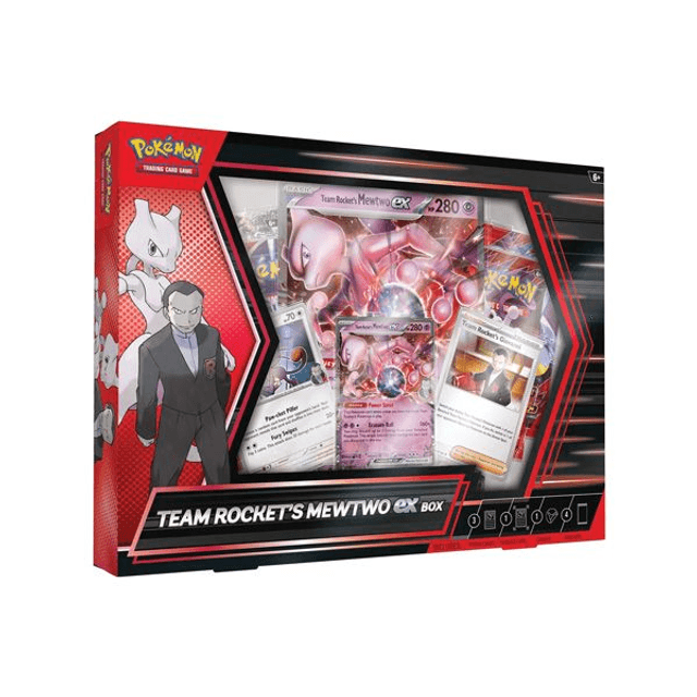 Pokemon TCG: Team Rocket&#039;s Mewtwo ex Box