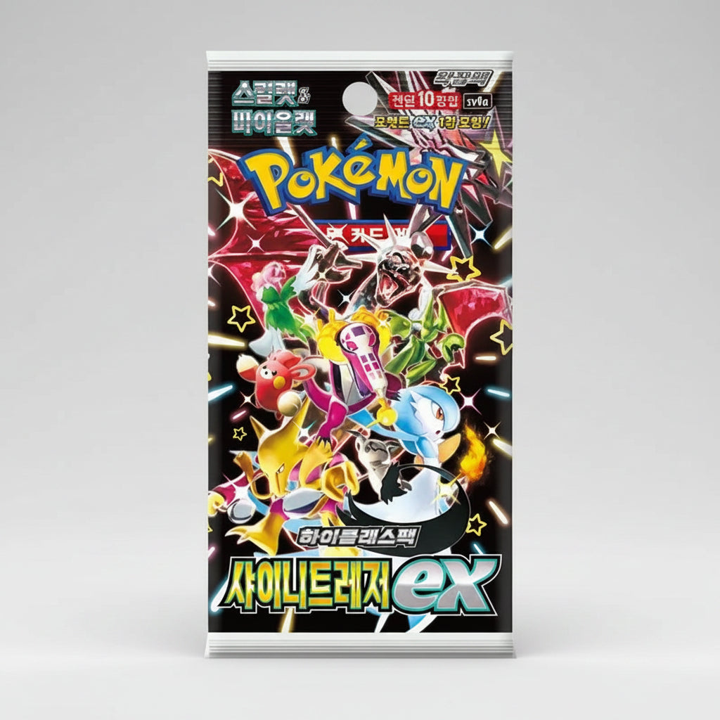Pokemon TCG: Shiny Treasure EX - Booster Pack Korean