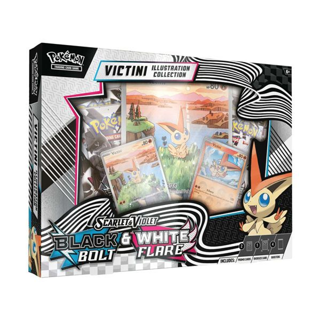 Pokemon TCG: Black Bolt & White Flare Unova Victini Illustration Collection