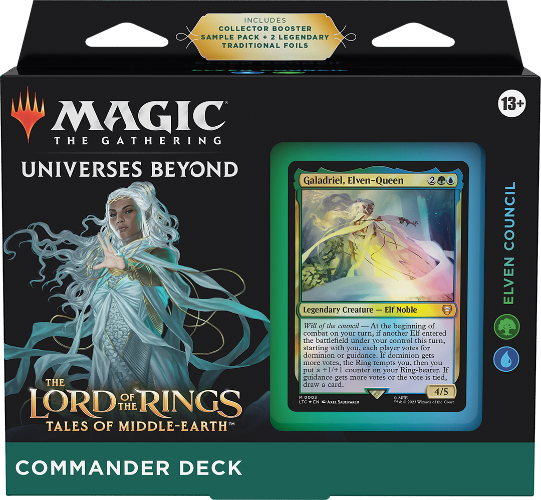 MTG Lord of the Rings Commander Deck - Elven Council