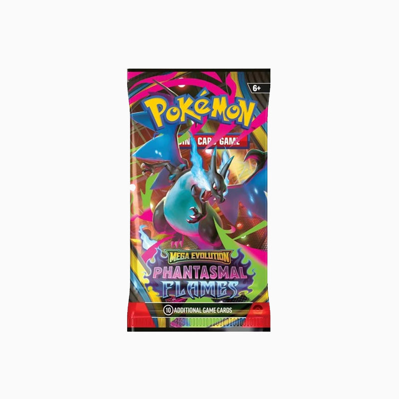 Pokemon TCG: Mega Evolution Phantasmal Flames - Booster Pack.