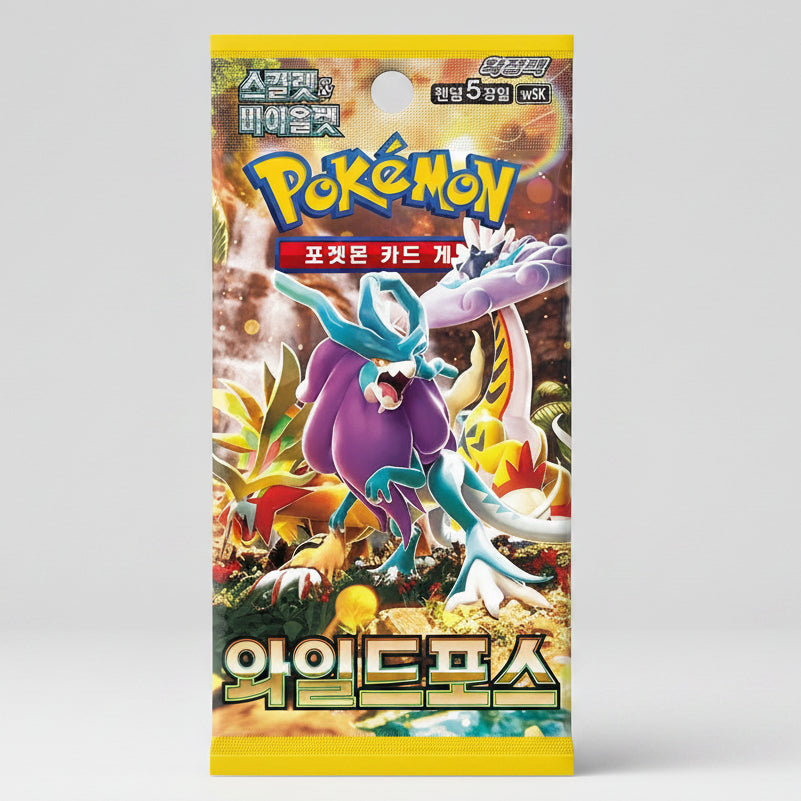 Pokemon TCG: Wild Force - Booster Pack Korean