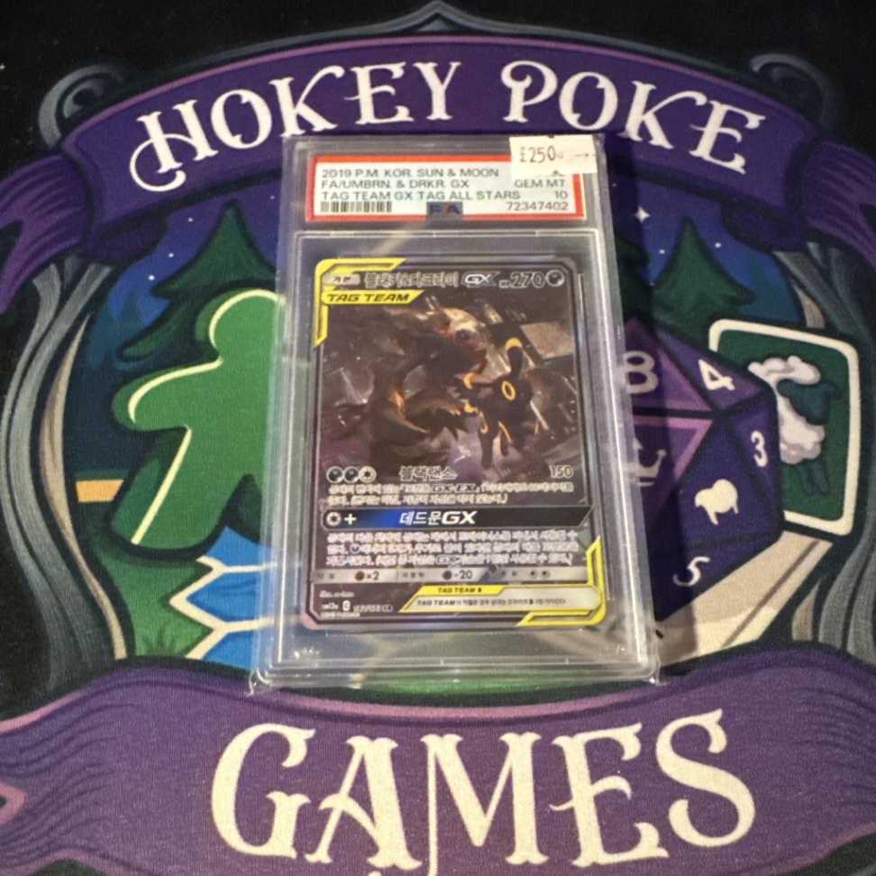 PSA 10 Umbreon Darkrai TAG Team Pokemon Card GEM Mint Korean