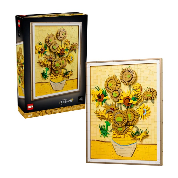 Lego Art Vincent Van Gogh Sunflowers 31215