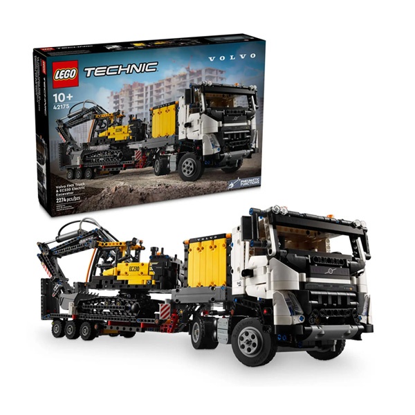 Lego Technic Volvo FMX Truck & EC230 Electric Excavator 42175