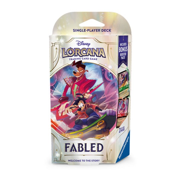 Disney Lorcana - Fabled Starter Deck - Powerline and Max