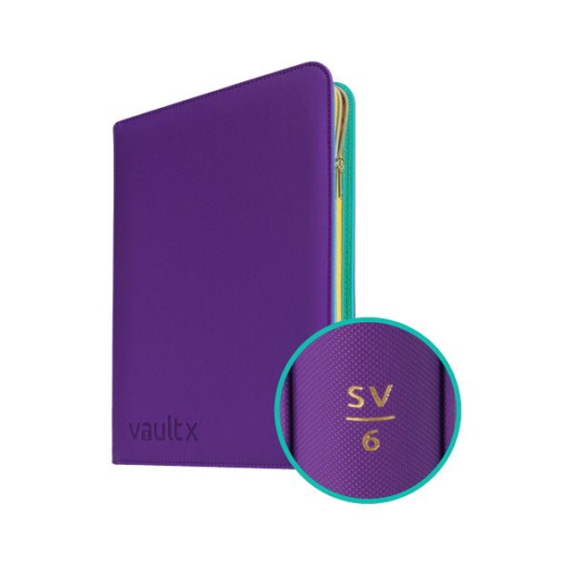 Vault X 9-Pocket Exo-Tec Zip Binder SV6