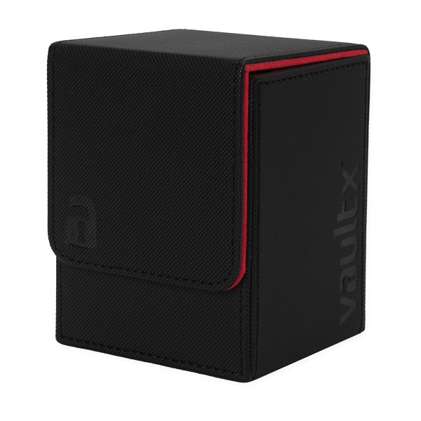 Toploading Deck Box 80+ - Black/Red