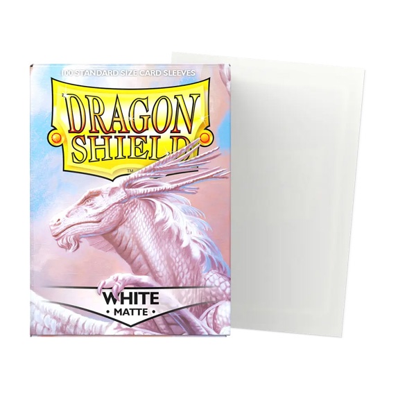 Dragon Shield White - Matte Sleeves