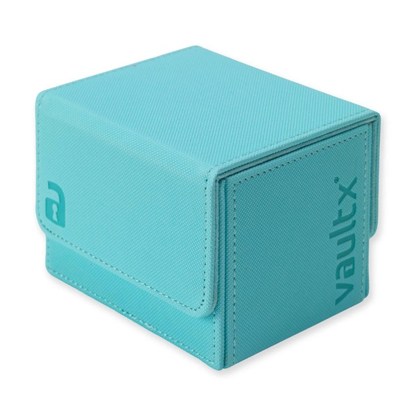 VaultX Exo-Tec Sideloading Deck Box 100+ Pastel Blue