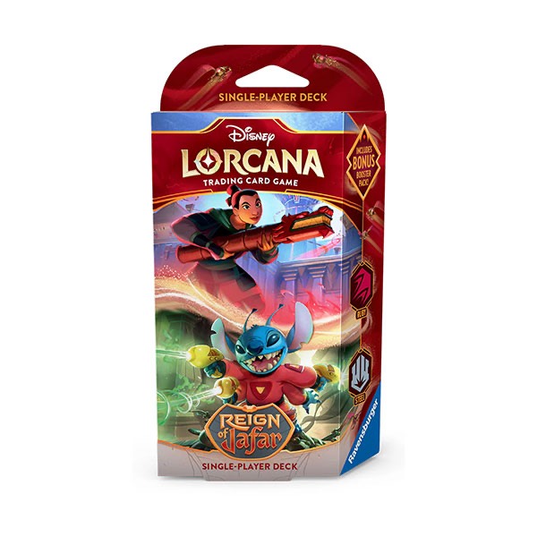 Disney Lorcana - Reign Of Jafar Starter Deck - Mulan & Stitch