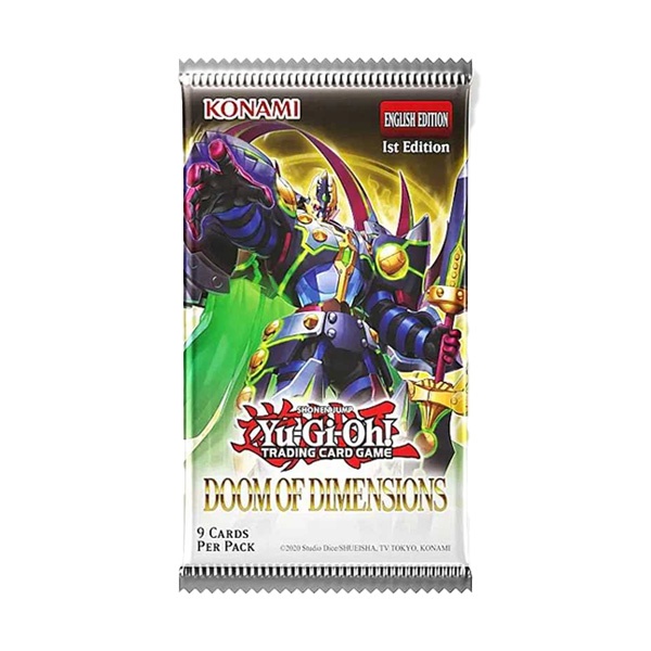 Yu-Gi-Oh! TCG: Doom Of Dimensions Booster Pack