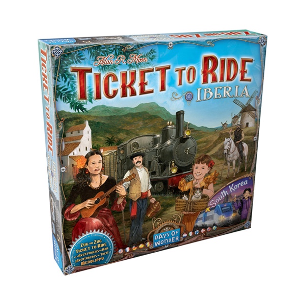Ticket To Ride Map Collection: Iberia & South Korea