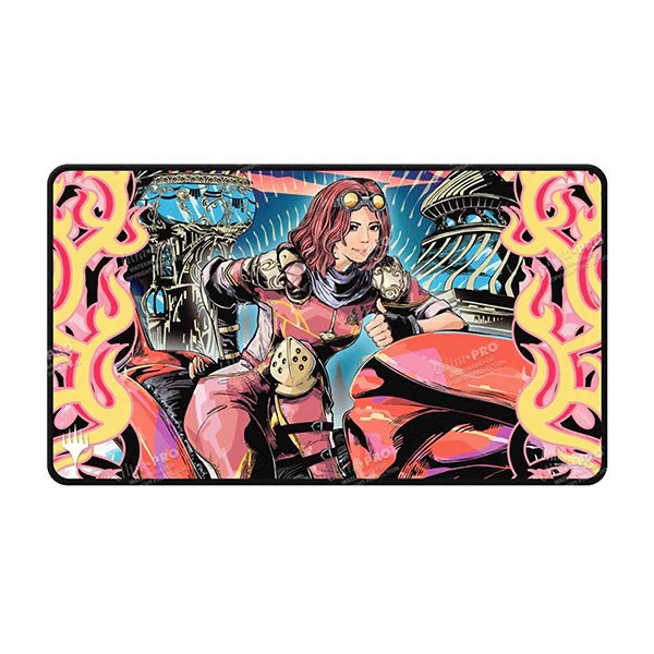 Magic: The Gathering - 2025 Multiplanar Race Set Black Stitched Playmat Variant Art PW