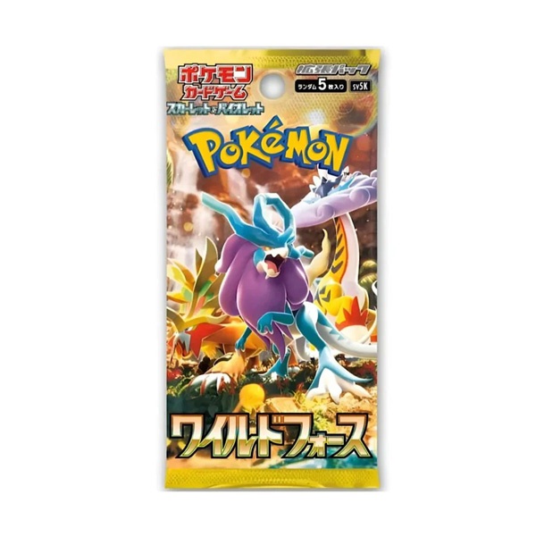 Pokemon TCG: Wild Force Japanese Booster Pack