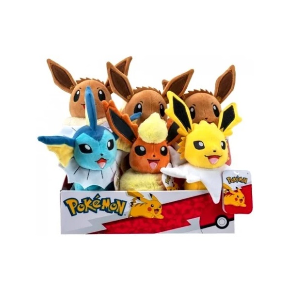 Pokemon 8" Assortment Plush - Eevee Evolutions