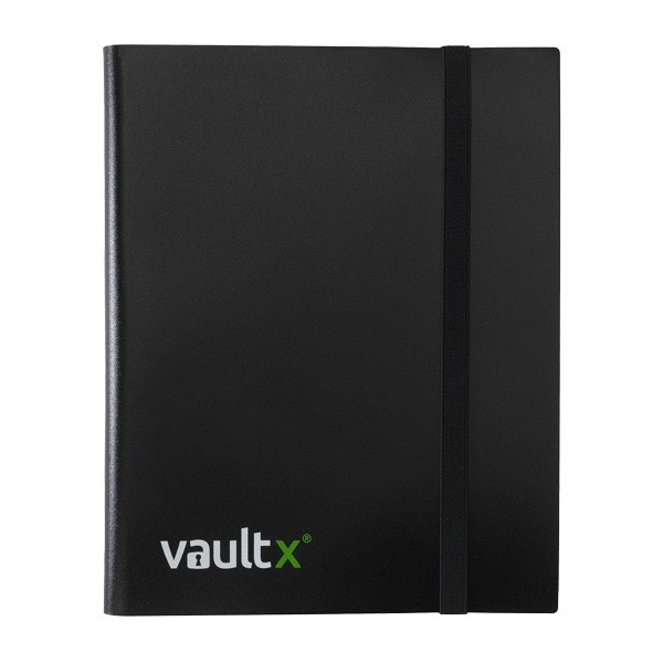 VaultX Standard Strap Binder 9-Pocket - Black