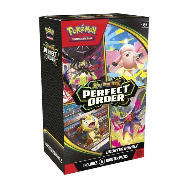 Pokemon TCG Mega Evolution Perfect Order Booster Bundle