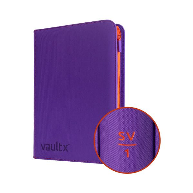 Vault X 9-Pocket Exo-Tec® Zip Binder SV1