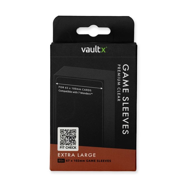 VaultX Extra Large (7 Wonders) Board Game Sleeves