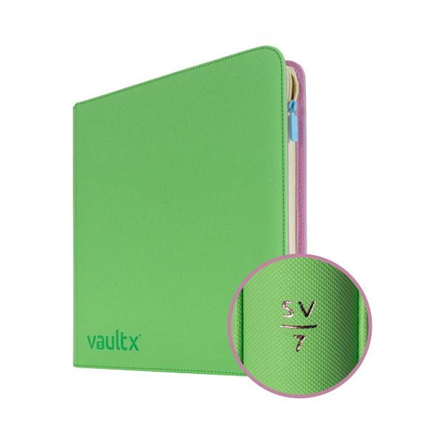 Vault X 12-Pocket Exo-Tec Zip Binder SV7
