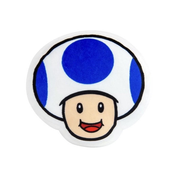 Mocchi-Mocchi Super Mario Blue Toad Junior Plush