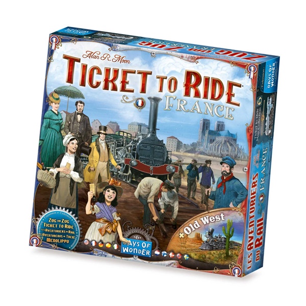 Ticket To Ride Map Collection: France & Old West