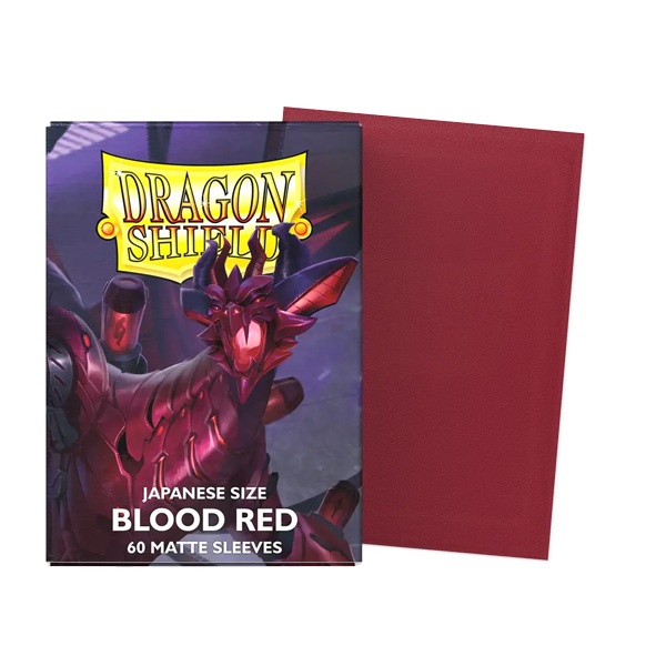 Dragon Shield Blood Red - Matte Sleeves