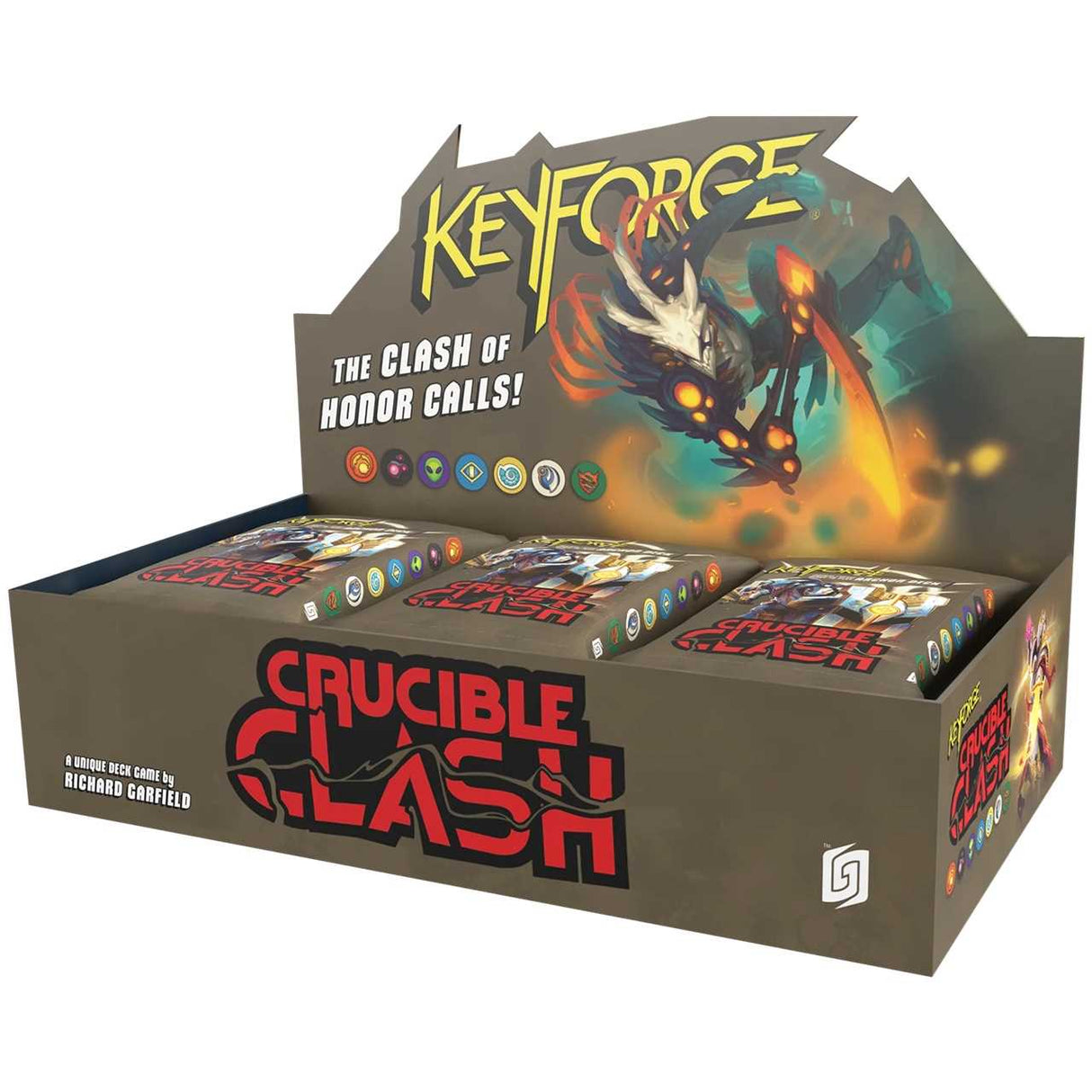 KeyForge: Crucible Clash Archon Deck Display