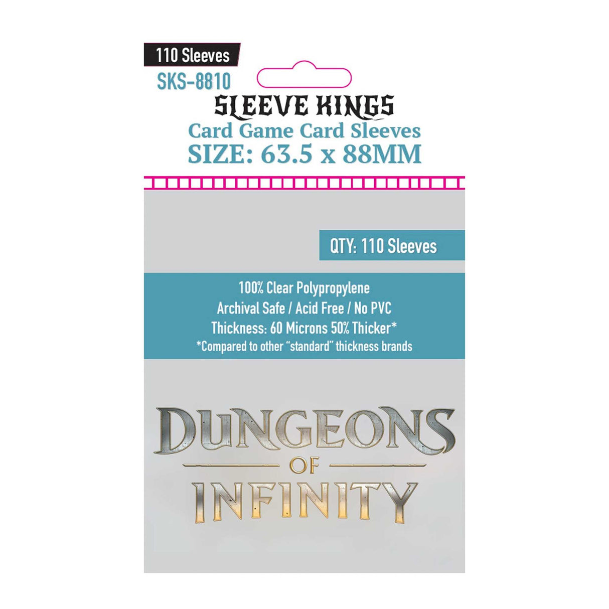 Sleeve Kings Dungeons of Infinity Sleeve Pack