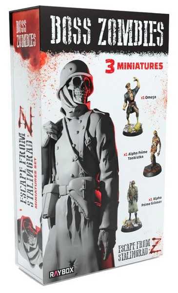 Boss Zombies Miniatures Set - Escape from Stalingrad Z