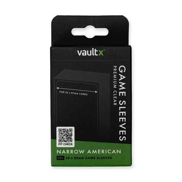 VaultX Narrow American Board Game Sleeves