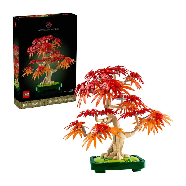 Lego Botanicals Japanese Red Maple Bonsai Tree 10348