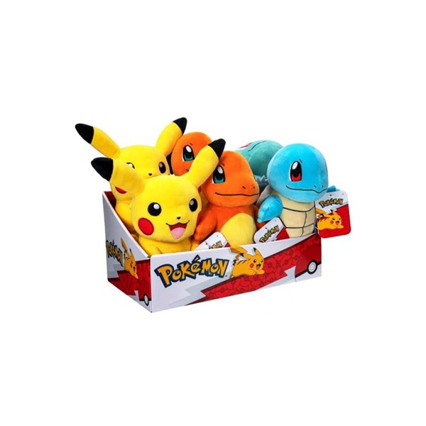 Pokemon 8" Assortment Plush - Kanto First Partners Assorted