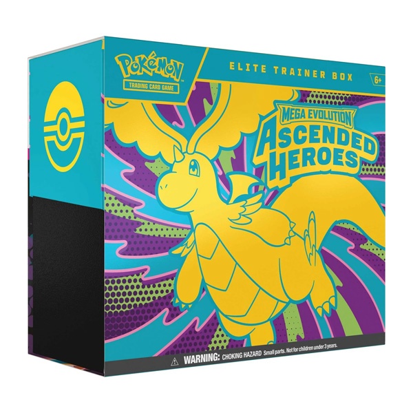 Pokemon TCG: Mega Evolution Ascended Heroes - Elite Trainer Box